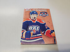 JS15 Oklahoma City Barons 2014/15 Minor Hockey Pocket Schedule - Multi-Sponsored