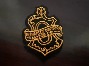 Harley Davidson Motorcycle Oakleaf Patch Vintage Factory HD Vest Jacket Badge - Picture 1 of 2