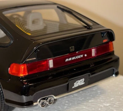Honda (CRX Si) CR-X Pro.2 1989 de Mugen, negro sobre gris, OTTO (OT1015) nuevo 1/18 Foto 1 de 4
