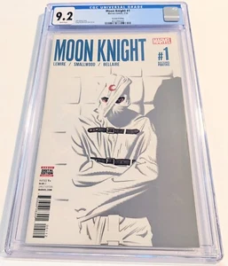 Moon Knight #1 CGC 9.2 2016 LeMire 2nd Print Dr. Emmet White Pages - Picture 1 of 4