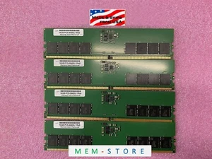64GB 4x 16GB PC5-4800 UDIMM RAM Hynix IC ASRock W680 WS, W680D4ID-2T Compatible - Picture 1 of 4