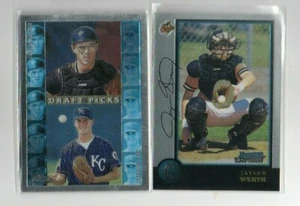 JAYSON WERTH BALTIMORE ORIOLES 1998 TOPPS CHROME BOWMAN 2X ROOKIE RC LOT - Picture 1 of 1