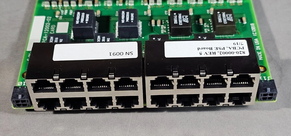 Expansion Module 16 Port PSE Card Computer Mother Board For Cisco Router - Image 1 of 4