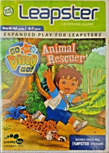 NUEVO Juego de Aprendizaje LeapFrog Leapster Go Diego Go Animal Rescuer - habilidades numéricas - Imagen 1 de 1
