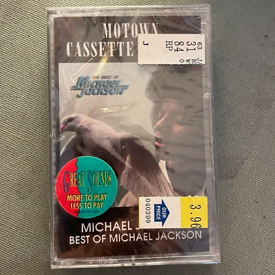 Best of Michael Jackson Motown Cassette Tape Vtg Music 1960s 1970s NEW/SEALED - Image 1 of 4