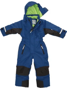 Softshell Skianzug Schneeanzug dunkelblau blau Gr. 92 98 104 110 116 128 - 152 - Bild 1 von 4