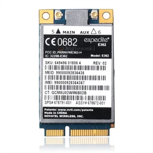 HP 4G lt 2522 VZW LTE Mobile Broadband Module 675791-001 8570W 6570B WWAN Card - Picture 1 of 5