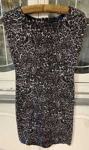 Zara ärmelloses Kleid Animal Print Gr. S Towie Chelsea Glam - Bild 1 von 4