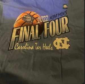 Nike Air Jordan North Carolina Tar Heels 2022 NCAA Final Four T-Shirt XL - Picture 1 of 2