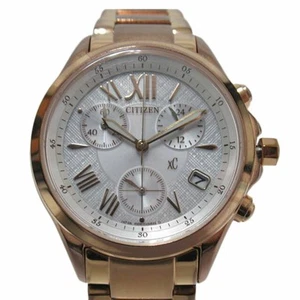 Citizen XC H504-T022049 Eco Drive Damenuhr Chronograph Edelstahl - Bild 1 von 7