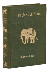 The Jungle Book ~ RUDYARD KIPLING ~ First American Edition ~ 1st Printing 1894 - Picture 1 of 7