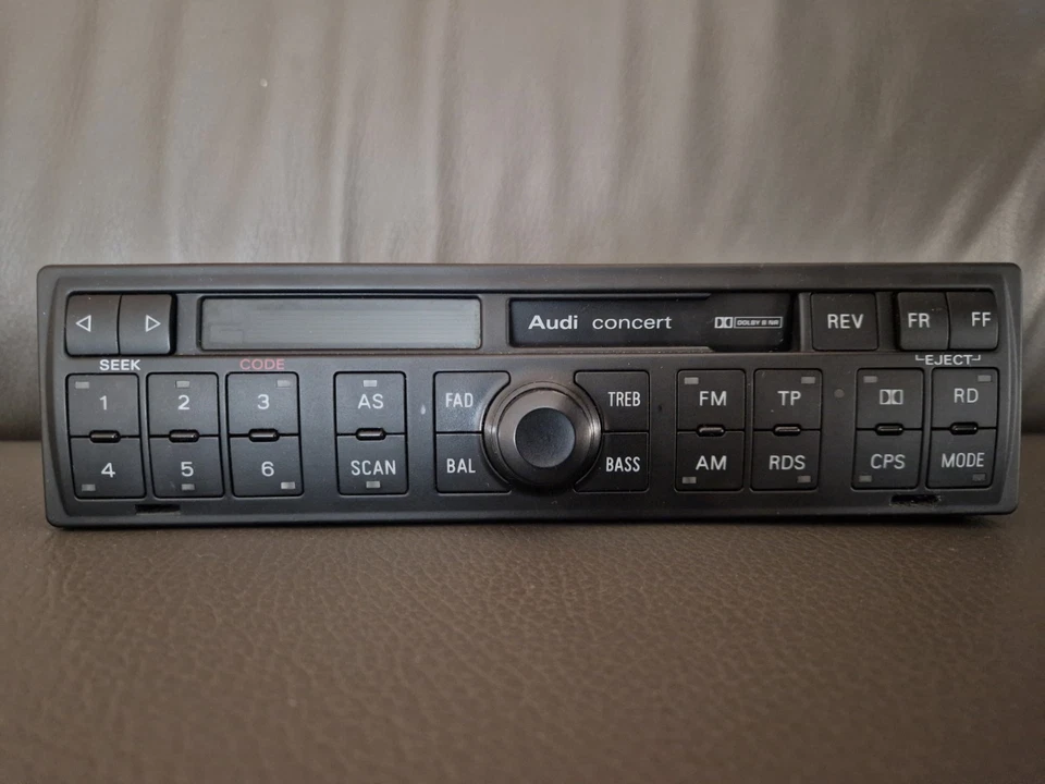Audi Concert Autoradio Kassette Original A3 A4 A6 4B C5 - Bild 1 von 4