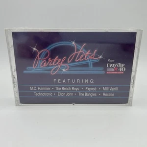 Party Hits Casey's Top 40 verschiedene Künstler 1990 Audiokassette Tape - Bild 1 von 3