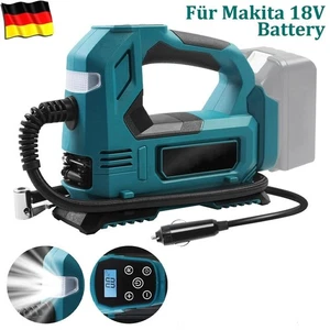 Kabelloser Luftkompressor Elektro Reifenpumpe für Makita 18V Akku BL1860 BL1850 - Bild 1 von 14