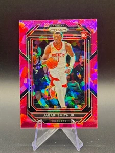 2022/23 Prizm - Jabari Smith JR. - Pink Cracked Ice' - #228 - Picture 1 of 2