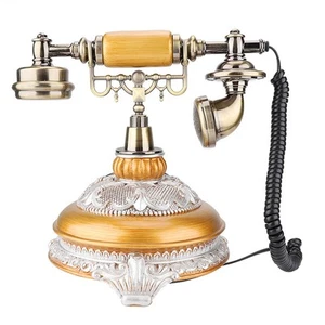 MS-8327B EU Retro Style Landline Desk Phone Telephone FY - Afbeelding 1 van 8