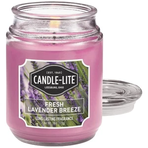 Candle-Lite 18 Oz. Everyday Fresh Lavender Breeze Jar Candle 3297404 Pack of 4 - Picture 1 of 1