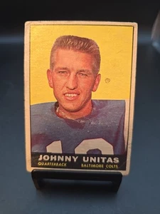 1961 Topps Johnny Unitas #1 HOF - Foto 1 di 11