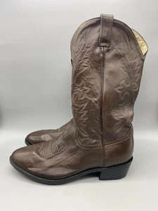 Dan Post Stiefel Herren Größe 10,5 EW Western Cowboy DP2115R echtes Rindsleder - Bild 1 von 15