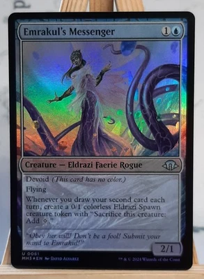 Magic - Emrakul's Messenger - Uc/Foil/Kreatur Eldrazi - Modern Horizons 3 DE/NM - Bild 1 von 2