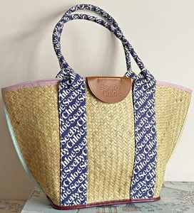 SEE BY CHLOÉ Laetizia Small And Jacquard Basket Tote Bag NWT RRP£315 - Picture 1 of 10