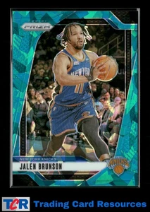 2024-25 Panini Prizm #217 Jalen Brunson Prizms Teal Ice #/225 - Picture 1 of 2