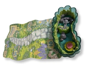 Vintage 1994 Kenner LPS Jump ’n Splash Frogs Lily Pond Playset w/ Mat No Frogs - Picture 1 of 13