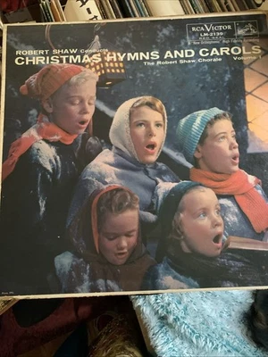 Vintage Robert Shaw Christmas Hymns And Carols Volume 1 1958 LP Vinyl Record  Foto 1 de 2