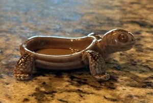Vintage Wade Porcelain Tortoise Turtle  Trinket Box From England - Base Only - Picture 1 of 11