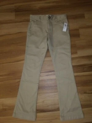 BNWT girls old navy uniform khaki pants size 8 regular - Image 1 of 4