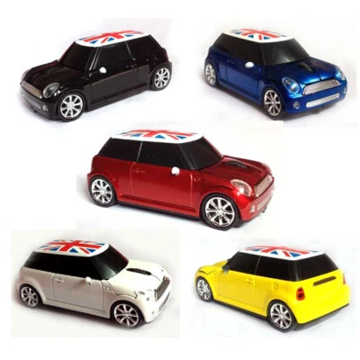 2.4Ghz Car Wireless Mouse Optical USB Cordless Game Mice led for MAC PC Laptop - Image 1 of 4