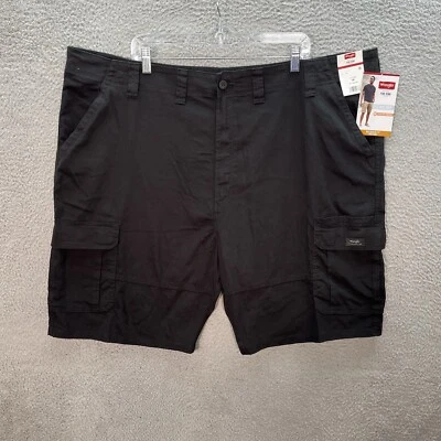 Pantalones Cortos Wrangler Para Hombre 48 Negros Calce Relajado Carga Hasta la Rodilla Aire Libre Ropa de Trabajo Foto 1 de 4