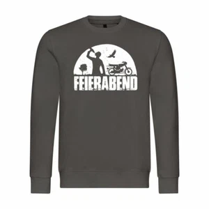 Herren Sweatshirt Pullover Feierabend Simson simme s51 ostdeutschland DDR 2 takt - Bild 1 von 13