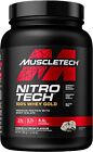NitroTech 100% Whey Gold Protein Powder, Build Muscle Mass, Whey Isolate Protei