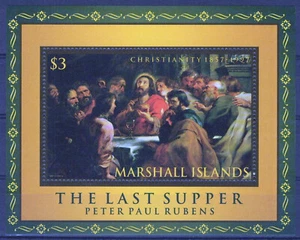ZAYIX Marshall Islands 626 MNH The Last Supper Peter Paul Rubens 090223SM83M - Picture 1 of 1