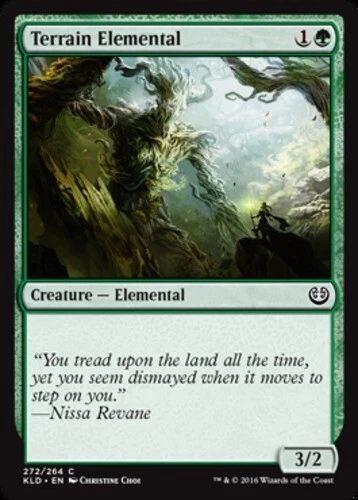 Terrain Elemental - Planeswalker Deck Exclusive ~ Lightly Played Kaladesh MTG Ma - Image 1 of 1