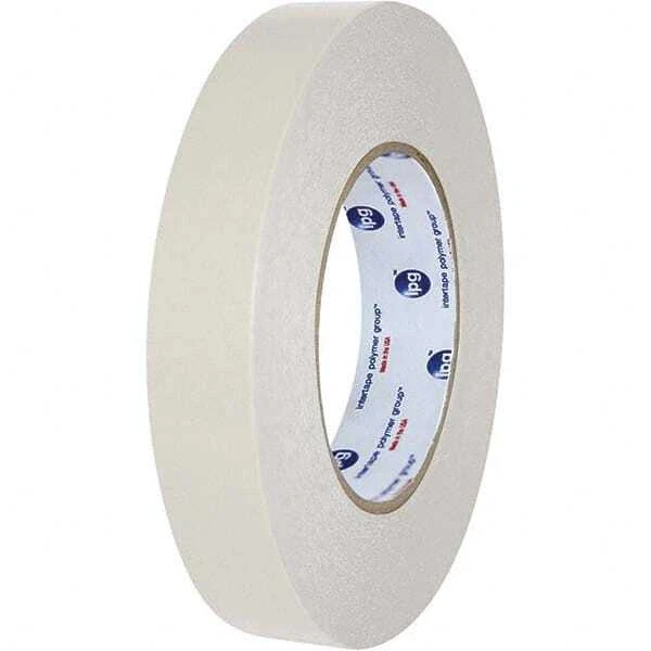 Intertape DCT101A004855 White Double-Sided Tape: 48mm Wide x 55m Long (1 Roll)