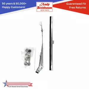 For 1939-1941 Plymouth Front Windshield Wiper Arm Blade & Adaptor Set - Picture 1 of 3
