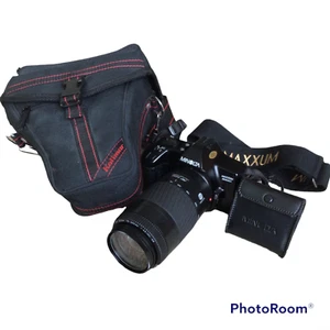 Minolta Maxxum 3000i with Maxxum AF 75/300+Maxxum D316i flash UNTESTED/ AS- IS - Picture 1 of 12