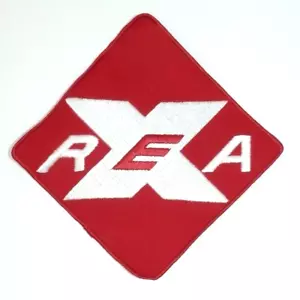Vintage REA Railway Express Agency Stoff Patch 6"x6" Jacke Uniform Trucker Neu aus altem Lagerbestand - Bild 1 von 4
