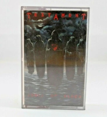 Testament Souls of Black Megaforce Cassette Tape Heavy Metal Thrash Atlantic - Image 1 of 4
