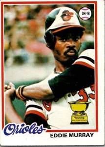 1978 Topps EDDIE MURRAY ROOKIE Baltimore Orioles #36 VG/EX+ Condition O/C - Bild 1 von 2