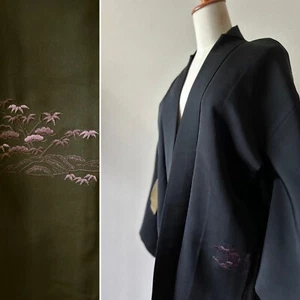 【Mint】vintage kimono,half kimono, haori kimono ,kimono coat,kimono jackets - Picture 1 of 10
