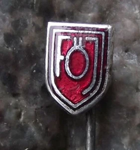 Vintage Austria FOJ Communist Boys Youth Camp Austrian Members Pin Badge  - Picture 1 of 2