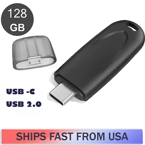 USB 2.0 128GB Type C USB Flash Drive PenDrive For Type C Samsung Android Device  - Picture 1 of 10