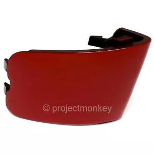 OEM Honda 91-01 Acura NSX Front Bumper Tow Hook Cap Towing Cover New Formula Red - Bild 1 von 2