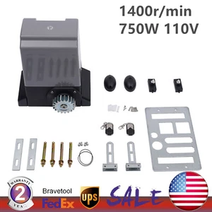 1800kg Automatic Sliding Gate Opener Motor Remotes Control Gate Opener 3968lbs - Picture 1 of 7
