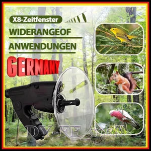 Parabol-Richtmikrofon mit Kopfhörer, Abhörgerät, Geräuschverstärker 100 Meter. - Bild 1 von 22