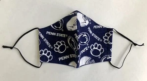 Gesichtsmasken Penn State Football, 2-lagig Baumwolle, Größe: Regular, SCHNELLER VERSAND! - Bild 1 von 6