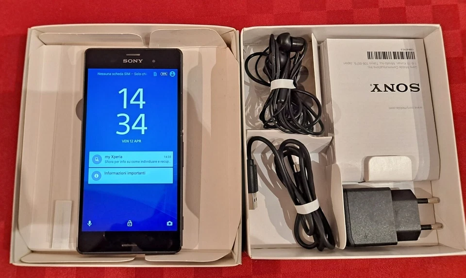 Sony Xperia Z3 - D6603 16 GB, BALCK - SBLOCCATO - Immagine 1 di 4
